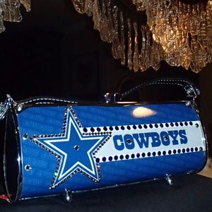 Dallas cowboys blinged out purse